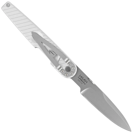 Extrema Ratio LKU01 Urban Sideral Knife Gray Aluminum, Sandblast N690 by Danilo Rossi (04.1000.0243/U/SD-ARG)
