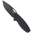 Kubey Knife Tityus Black G10, Dark Stonewashed D2 (KU322C)
