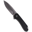 CIVIVI Knife Elementum Flipper Twill Carbon Fiber / Black G10, Damascus (C907DS)