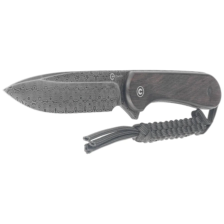 Civivi Elementum Fixed Tactical Knife Black Ebony Wood, Damascus (C2105-DS1)