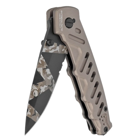 Extrema Ratio Caimano Nero N.A. Ranger LE No 073/250 Tactical Mud Aluminium, Geotech Camo N690 (04.1000.0166/BW/TM)