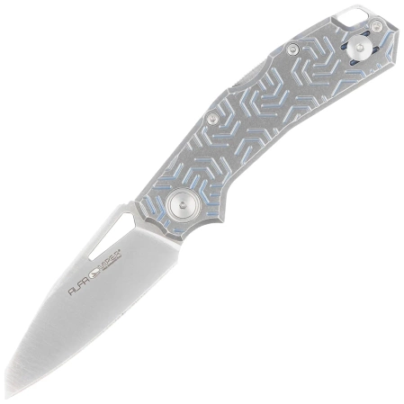 Viper Alfa Knife Gray/Blue Titanium, Satin MagnaCut by Simone Tonolli (V6020TI3DBL)