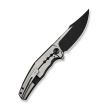 WeKnife Kyklos Black / Gray Titanium, Black Stonewashed / Satin M390 (WE23086-3)
