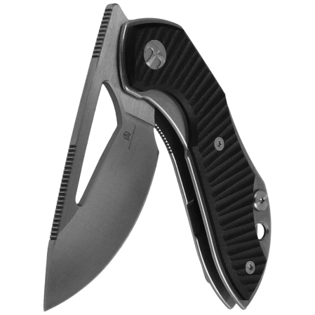 Nóż składany Bestechman Triassic Black G10, Satin 14C28N by Denis Simonutti (BMK17A)
