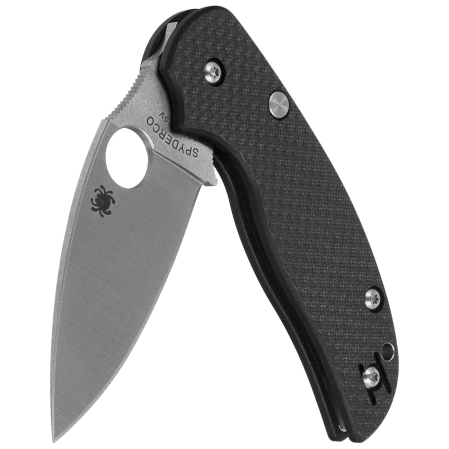 Nóż składany Spyderco Sage 6 Black Carbon Fiber/G10, Satin CPM S30V by Sal Glesser (C123CFBCLP)