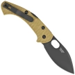 Nóż składany Fox Zero 2.0 Desert Warrior OD Green FRN, Black Top Shield Becut by Jens Ansø (FX-311 OD)