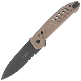 Nóż składany Extrema Ratio MF1 EVO SP Tactical Mud Aluminium, Black MIL-C N690 (04.1000.0233/BLK/TM)