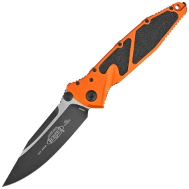 Nóż składany Microtech Socom Elite S/E-M Orange Aluminum, Black M390MK by Tony Marfione (160-1OR)