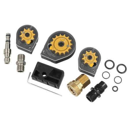 Reximex RPA Silver 4.5mm PCP Air Pistol with Regulator