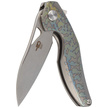 Bestech The Reticulan Neck Knife Grey/Colorful Titanium, Stonewashed/Satin CPM S35VN by Elijah Isham (BT1810E)