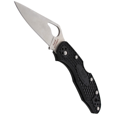 Spyderco Byrd Meadowlark 2 FRN Black, PlainEdge (BY04PBK2)