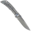 Nóż składany Spartan Blades Harsey Folder 3.25 Gray Titanium, Blue HW, Stonewashed CPM S45VN by William W. Harsey Jr. (SF10SWBL)