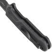 Fox New Smarty CP Automatic Knife, Black Aluminum, Black PVD N690Co by Stefano De Lorenzi (FX-503 ALB)
