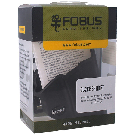 Kabura Fobus Glock 17, 19, 19X, 22, 23, 31-35 (GL-2 DB BH ND RT)
