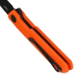 Bestechman Mini Dundee DD Knife Orange G10, Black PVD D2 by Ostap Hel (BMK08C)