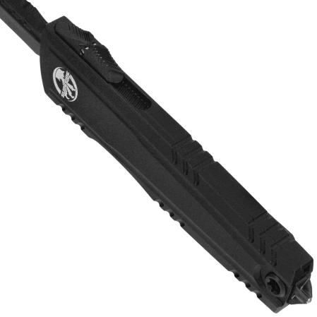 Microtech-Surefire Luminary ZBP D/E Signature OTF Knife Black DLC Aluminum, Black DLC F/S M390MK by Tony Marfione (1270-3DLCTSH)