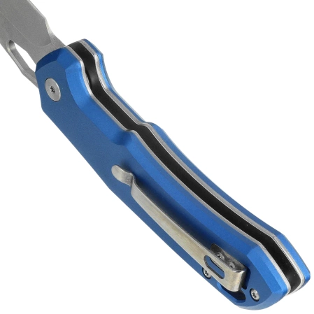 BlackFox Atros Knife Blue Aluminum, Stonewashed VG-10 (BF-770 BL)