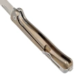LionSteel Skinny Knife Bronze Titanium/Gold Dark Matter Carbon Fiber, Stonewashed MagnaCut by Molletta (SK01 BR)