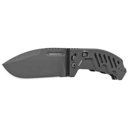 Extrema Ratio RAO C Black Aluminum Knife, Black MIL-C N690 (04.1000.0176/BLK/BLK)