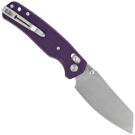 Bestechman Cicada's Wing Knife Purple G10, Satin 10Cr15MoV (BMK06M)