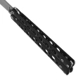 Nóż motylek Martinez Albainox Balisong Black Steel, Satin 3Cr13Mov (02213)