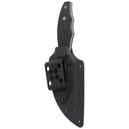 Spyderco Ronin 2 G-10 Black PlainEdge Knife (FB09GP2)
