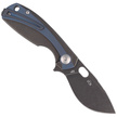 Viper Lille DSW/Blue Titanium, Dark Stonewashed M390 by Jesper Voxnæs Knife (V5963TIBL)