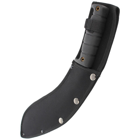 Puma TEC Kukri Machete, Black Rubber, Black 420 (311331)