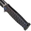 Nóż składany Medford USMC FF Black/Blue-Violet ''Diamond Head'' Titanium, BLue HW, Brsh/Blue Clip, Black DLC/Satin S90V by Greg Medford (MK2049PQ-31A6-T2C2-PP)