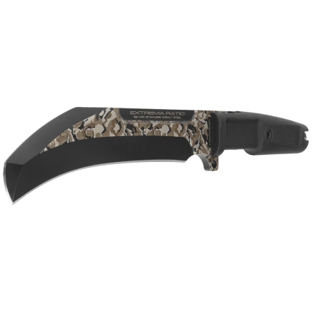 Extrema Ratio Corvo Last Call Knife LE No 016/70 Black Forprene, Black MIL-C/Geotech Camo N690 (04.1000.0442/BLK/SE)
