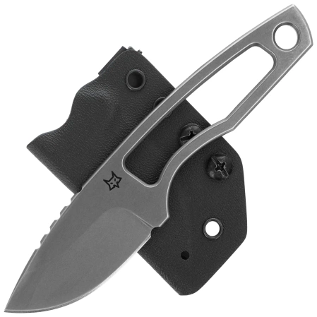 Fox KS Short Stonewashed Skeletonized Niolox by GZ Tactical Knives (FX-626)