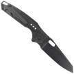 Bestech Nyxie Black Titanium/Carbon Fiber, Black Stonewashed CPM S35VN by Todd Knife and Tool Knife (BT2209D)