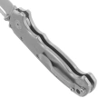 Demko MG AD20S Clip Point Knife Smooth Titanium, Stonewashed CPM20CV by Andrew Demko (MGAD20S-MAG-SM-TI-CP)