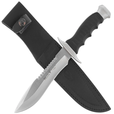 Muela 85-162 Knife Black Rubber, Satin Nitro-42