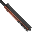 Nóż automatyczny OTF Tekto A7 Zastava S/P Black Aluminium/Red Wood, Black CPM S35VN