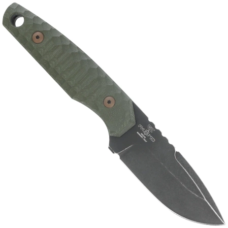 Nóż Fox KS OD Green G10, Top Shield Antracite Stonewashed Niolox by GZ Tactical Knives (FX-627 G10OD)