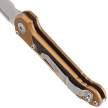 Microtech LUDT Gen III S/E Automatic Knife Tan Aluminum, Apocalyptic P/S M390MK by Tony Marfione (1135-11TA)