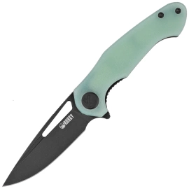 Nóż składany Kubey Dugu Jade G10, Blackwashed 14C28N (KU210K)