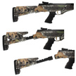 Hatsan 25 SuperTact Camo QE 4.5 mm Air Pistol