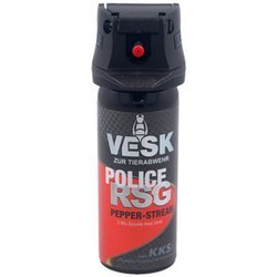 Gaz pieprzowy KKS VESK RSG Police 2mln SHU, Stream 50 ml (12050-S)