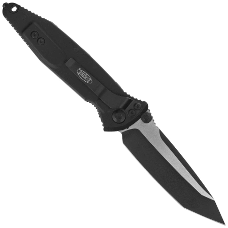 Nóż składany Microtech Socom Elite T/E-M Black Aluminium, Tactical M390MK by Tony Marfione (161-1T)