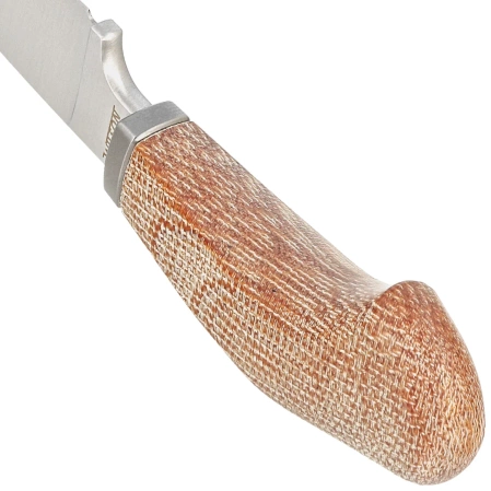 LionSteel Willy Natural Canvas, Satin M390 by Gianluigi ''Wilson'' Simonella Knife (WL1 CVN)