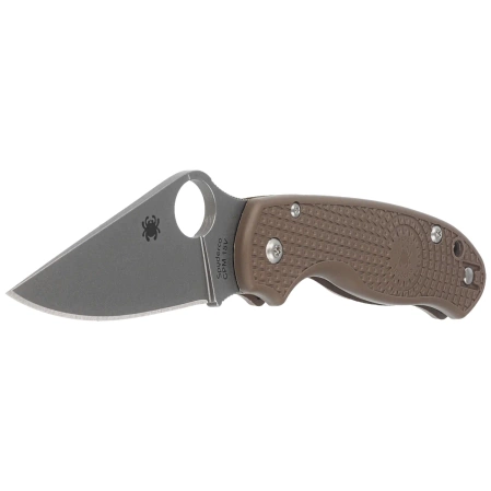 Nóż składany Spyderco Para 3 Lightweight Sprint Run Brown FRN, Stonewashed CPM 15V by Sal, Eric Glesser (C223PBN15V)