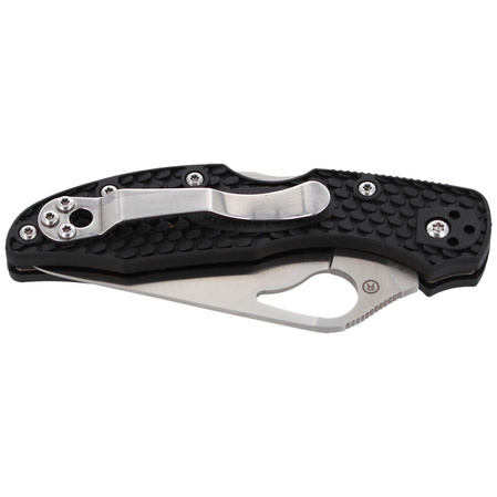 Spyderco Byrd Meadowlark 2 FRN Black, CombinationEdge (BY04PSBK2)