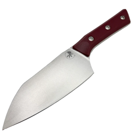 Nóż kuchenny Microtech Santoku 6'' Merlot G10, Stonewashed MK390 (3200-10MR)