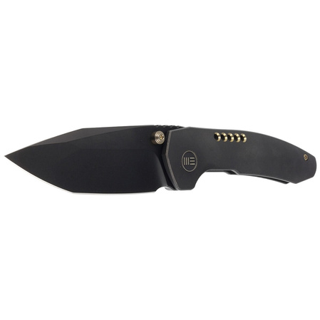 Nóż składany WE Knife Trogon Black Titanium, Black Stonewashed CPM 20CV by Brian Brown (WE22002B-2)