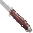 Noż Muela 21833 Red Pakka Wood, Satin X50CrMoV15