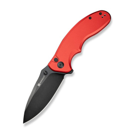 Sencut Cybrix Red Aluminum, Black 9Cr18MoV (S23098A-3)