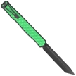 Heretic Knife Cleric II T/E Toxic Green/Black Aluminium, Black DLC MagnaCut by Tony Marfione Jr.