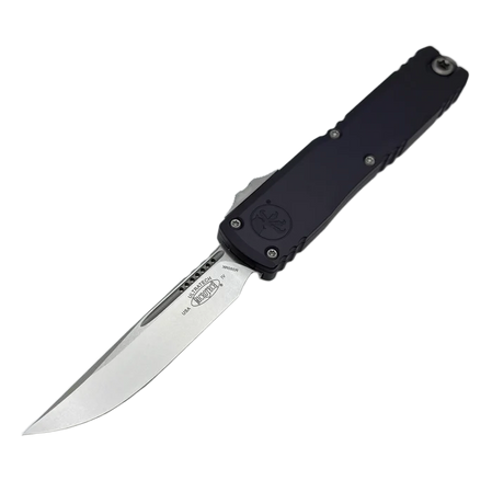 Microtech Ultratech Gen IV S/E OTF Knife Graphite Aluminum, Stonewashed M390MK by Tony Marfione (11214-10GP)